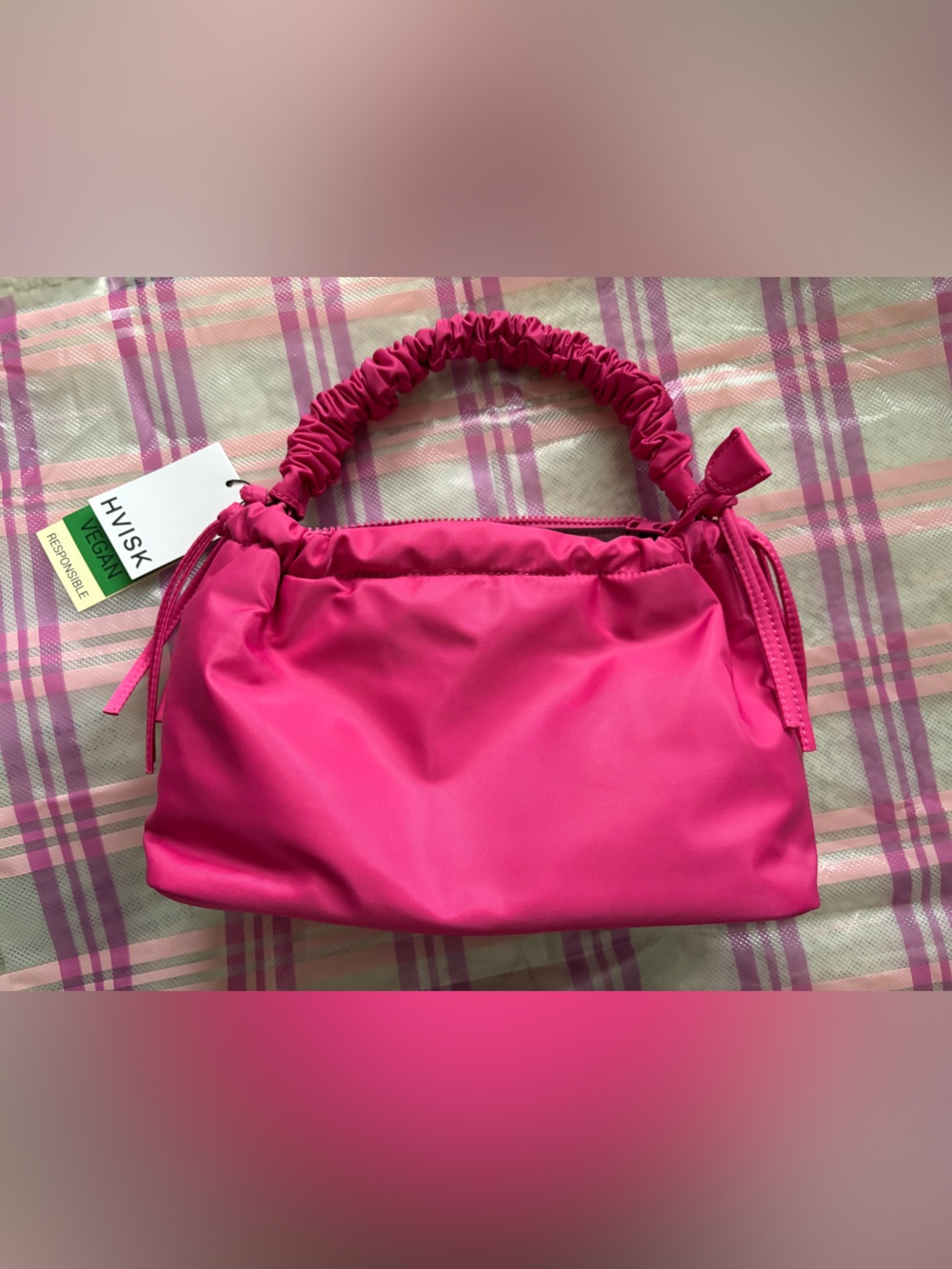 NWT Hvisk Crossbody/handle Bag in Hot Pink - Picture 4 of 4